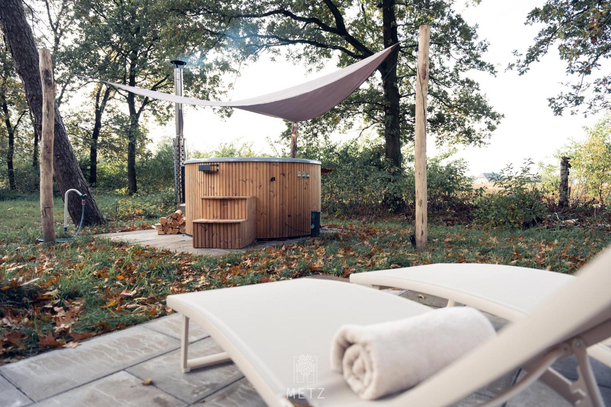 Sallands Natuurhuisje Hellendoorn Hottub Metz Chalet Haarle